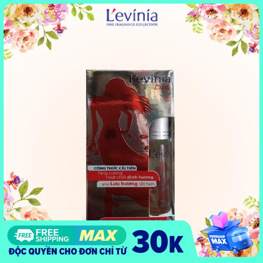 Nước Hoa Cao Cấp Dạng Lăn Mini 9Ml Levinia - Màu Vàng - Luxe