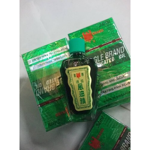 Combo 5 Chai Dầu Giá Xanh 2 Nắp Singapore Nhập Khẩu 24Ml (Khách Lưu Ý Chọn Phân Loại Trước Khi Đặt Đơn)