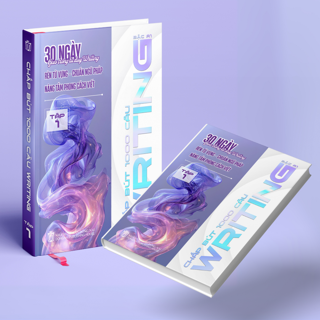 Chấp Bút 1000 Câu Writing – 30 Ngày Gieo Trồng Tư Duy Kỹ Năng Viết Và Bộ 2 Cuốn IELTS 4 Kỹ Năng Dành