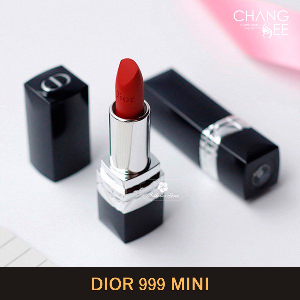 [Hcm]Son Dior 999 Mini(Unbox) Thành Phần Cao Cấp Lành Tính An Toàn Cho Người Sử Dụng Cam Kết Sản Phẩm Như Mô Tả