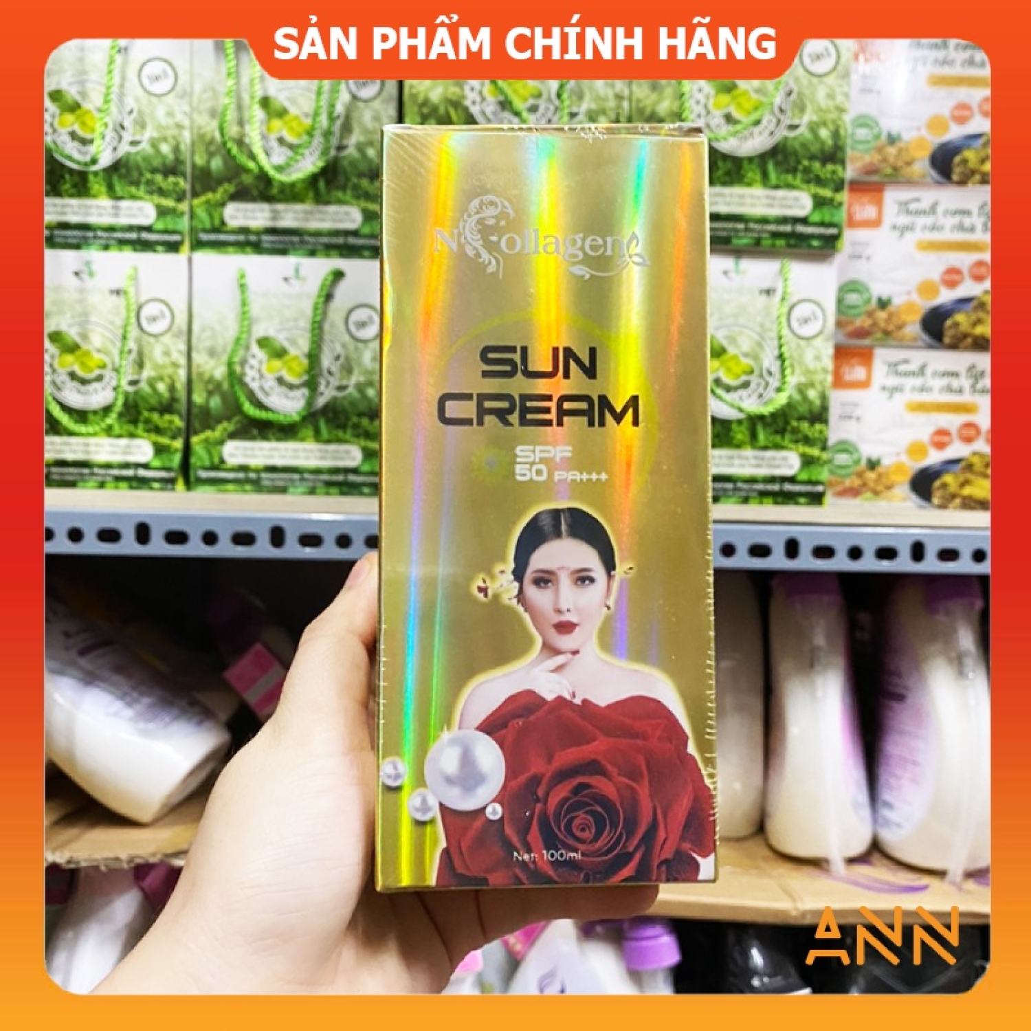 [Chính hàng] Kem Chống Nắng Sun Cream N Collagen - Mỹ phẩm N-Collagen - Boss Trần Thị Bích Ngân