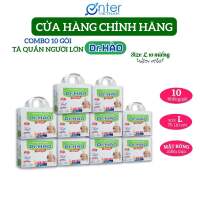 [Hàng Chính Hãng] Tã quần người lớn enterone Dr.Hào size L gói 10 miếng bỉm quần cho người già