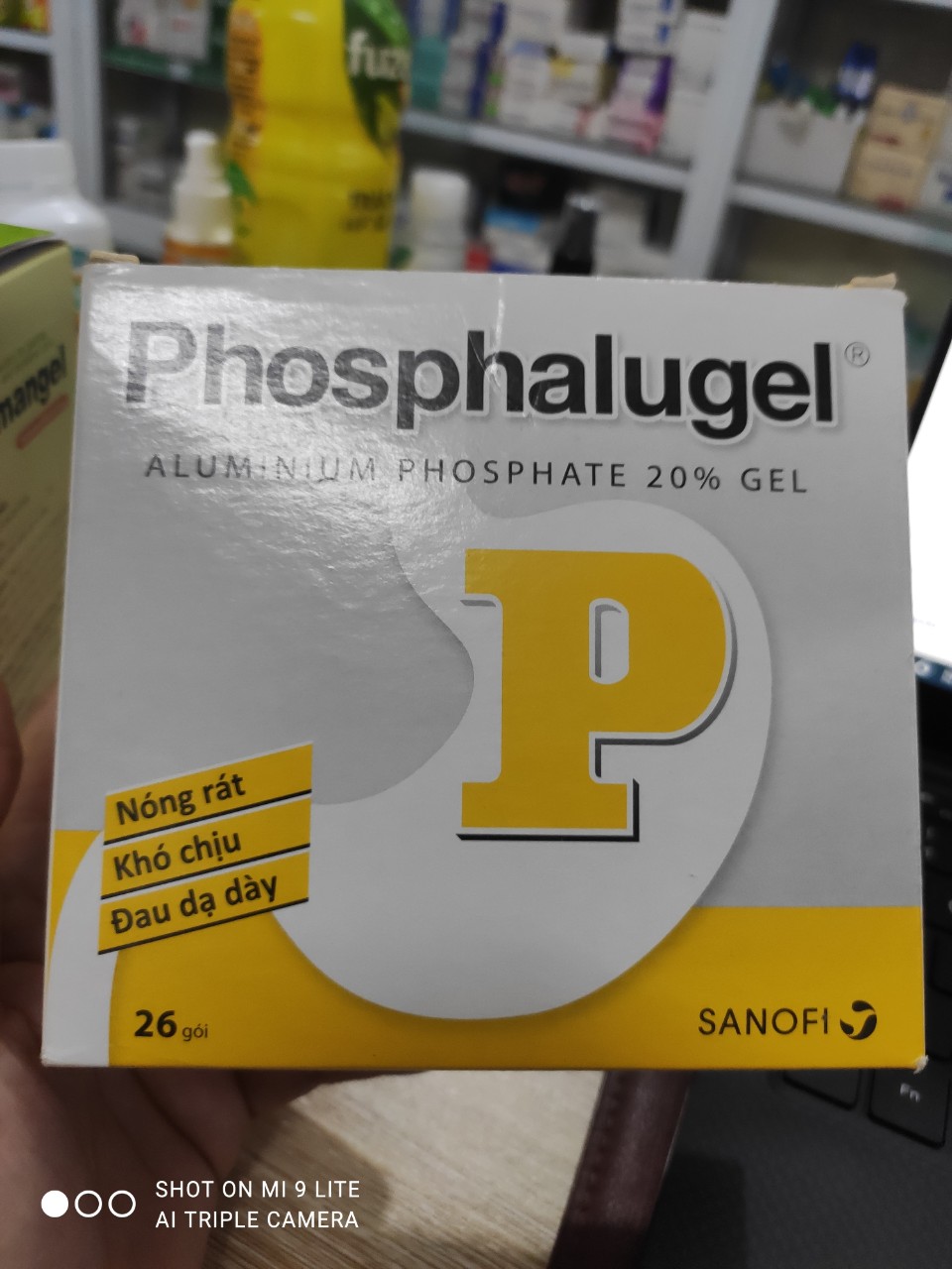 Gói Dạ Dầy Chữ P Phosphalugel