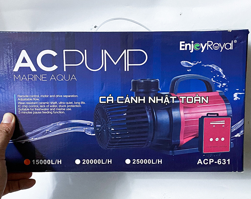 "Hoàn tiền đến 10%" MÁY BƠM NƯỚC AC PUMP ENJOY ROYAL 15000L CHỈNH MẠNH YẾU