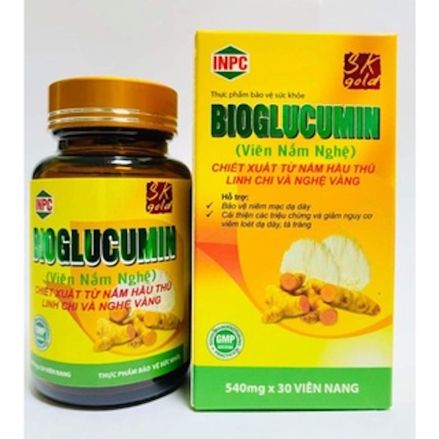 Bioglucumin - Viên Nấm Nghệ Lọ 30 Viên