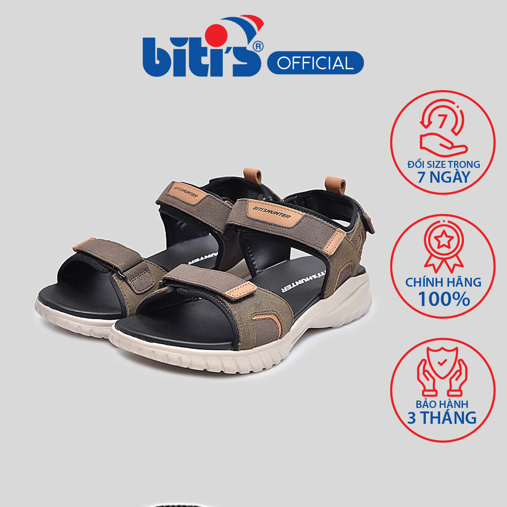 Sandal Nam Bitis Hunter HEM001400REU (RÊU)