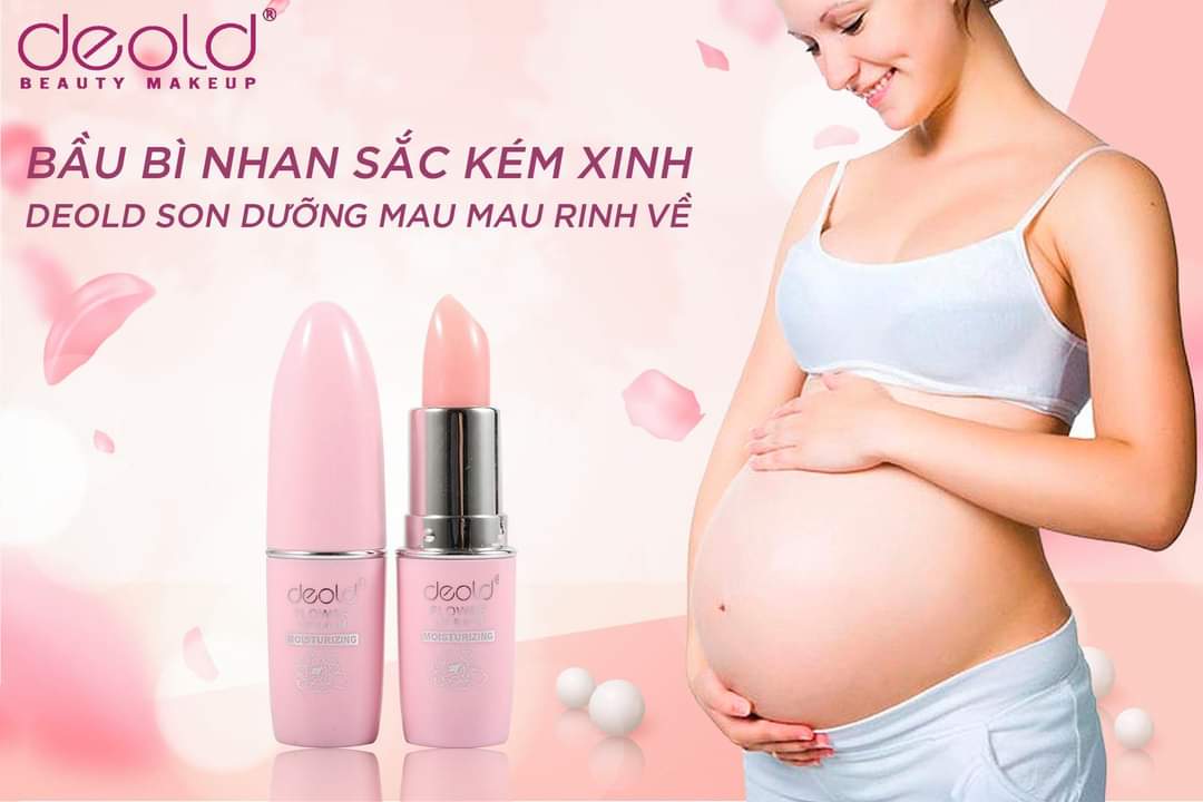 Son Dưỡng Môi Deold Trị Thâm Hồng Nhủ Hoa Bà Bầu Tuổi Teen Dùng Tốt Nhé