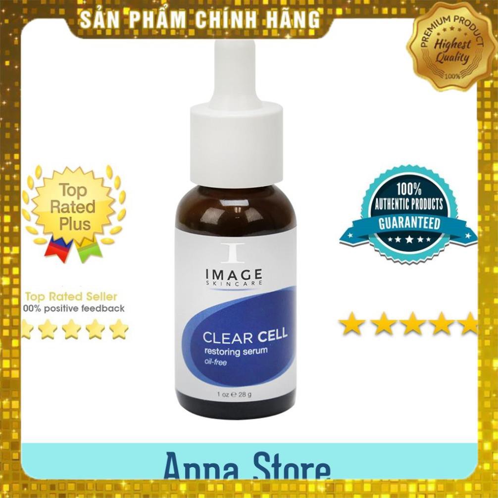 Image Skincare Clear Cell Restoring Serum Oil Free Tinh Chất Dịu Da Kiềm Dầu Xử Lý Triệt Để Ổ Mụn