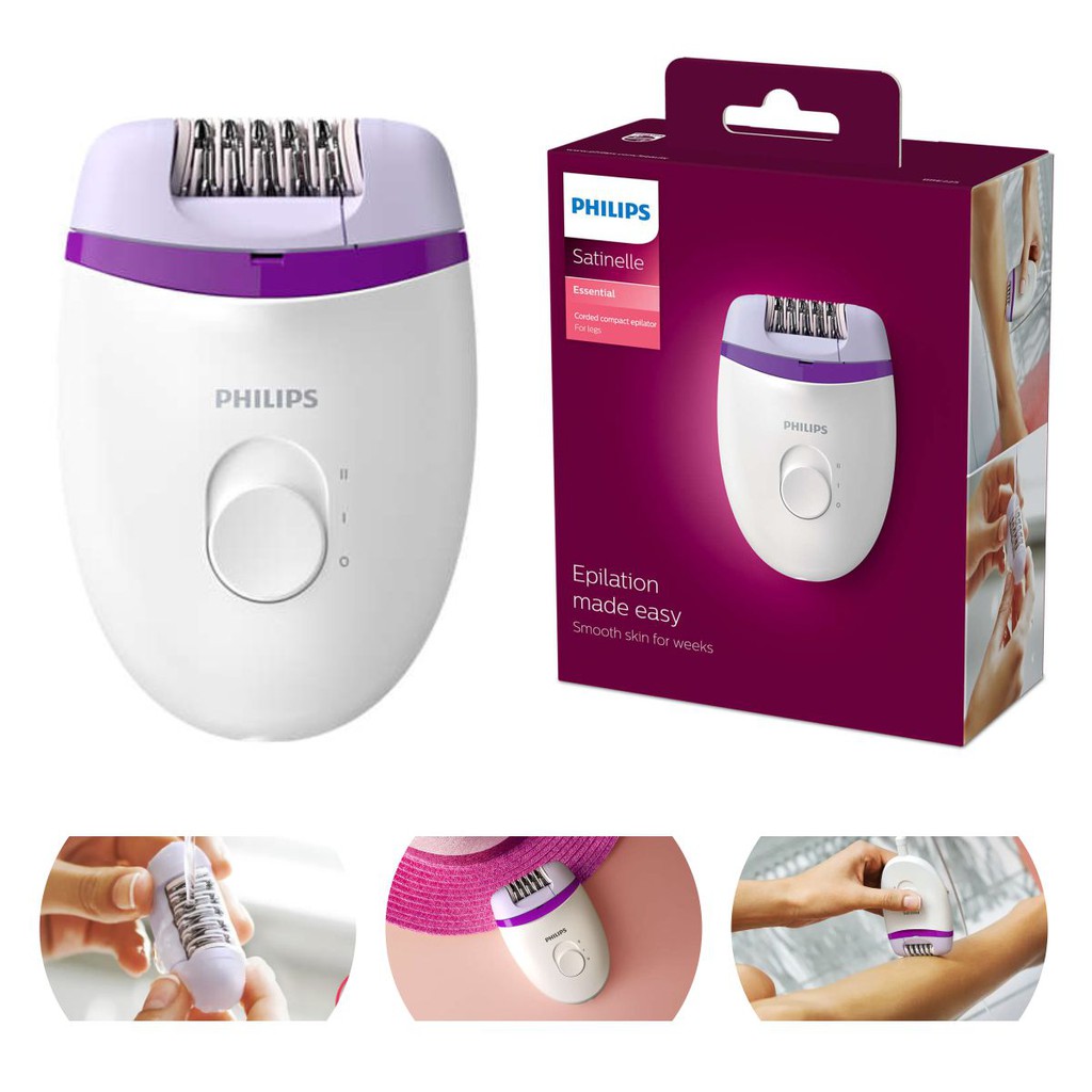 Máy Nhổ Lông Chân Nách Philips Bre225 Chuẩn