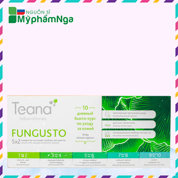 [Hcm]Liệu Trình Thay Da 10 Ngày Serum Teana Fungusto