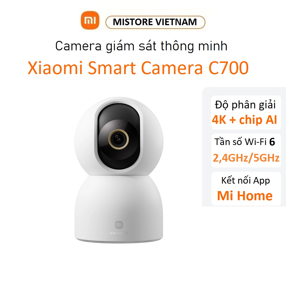 Camera giám sát Xiaomi C700 4K 8MP