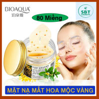 [HCM][Hàng Hot] Hộp 80 Miếng Mặt Nạ Mắt Hoa Mộc Bioaqua-Xóa Nếp Nhăn Quầng Thâm Dưỡng Ẩm