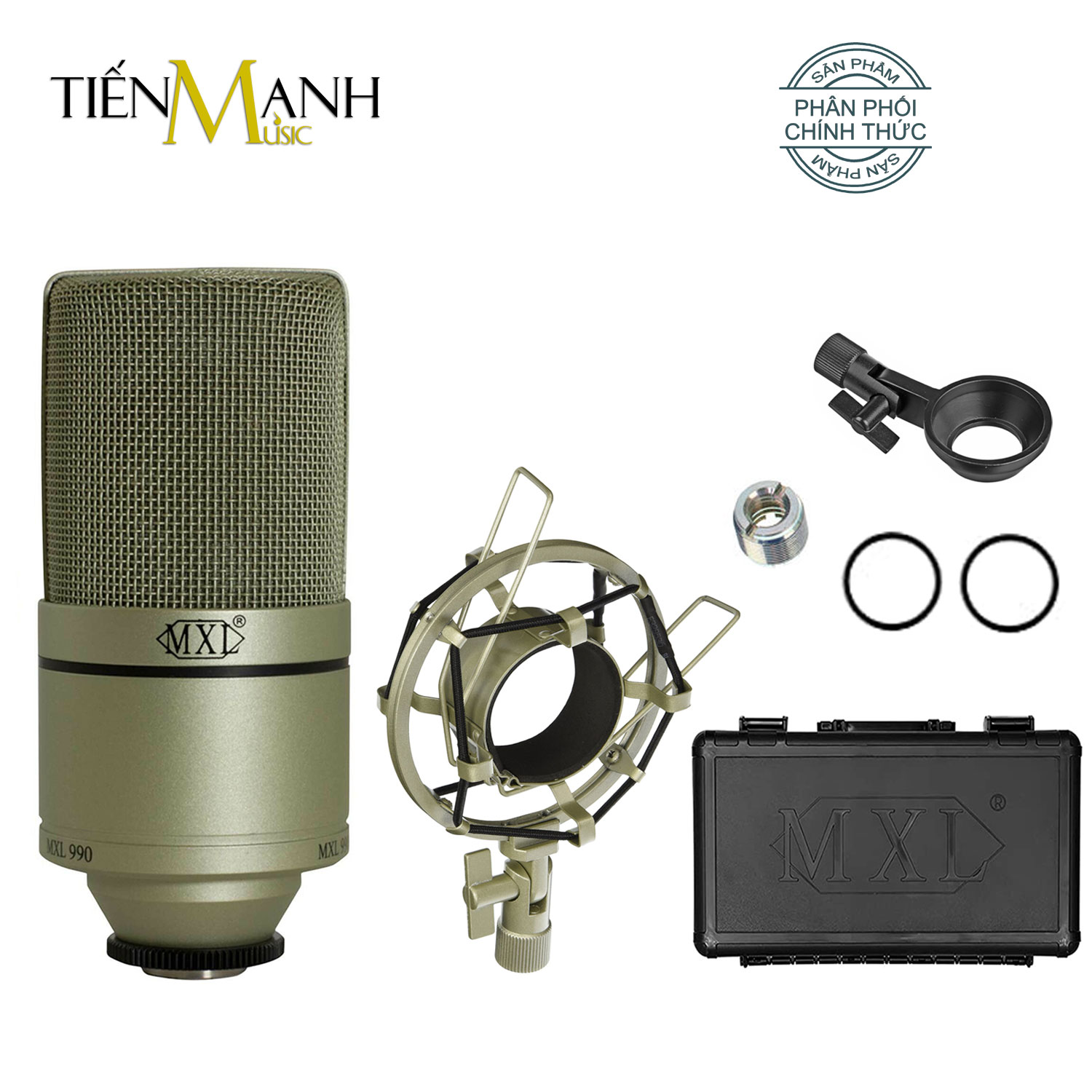 [Chính Hãng] MXL 990 Mic Condenser Thu Âm Phòng Studio Micro Biểu Diễn Microphone Cardioid MXL990