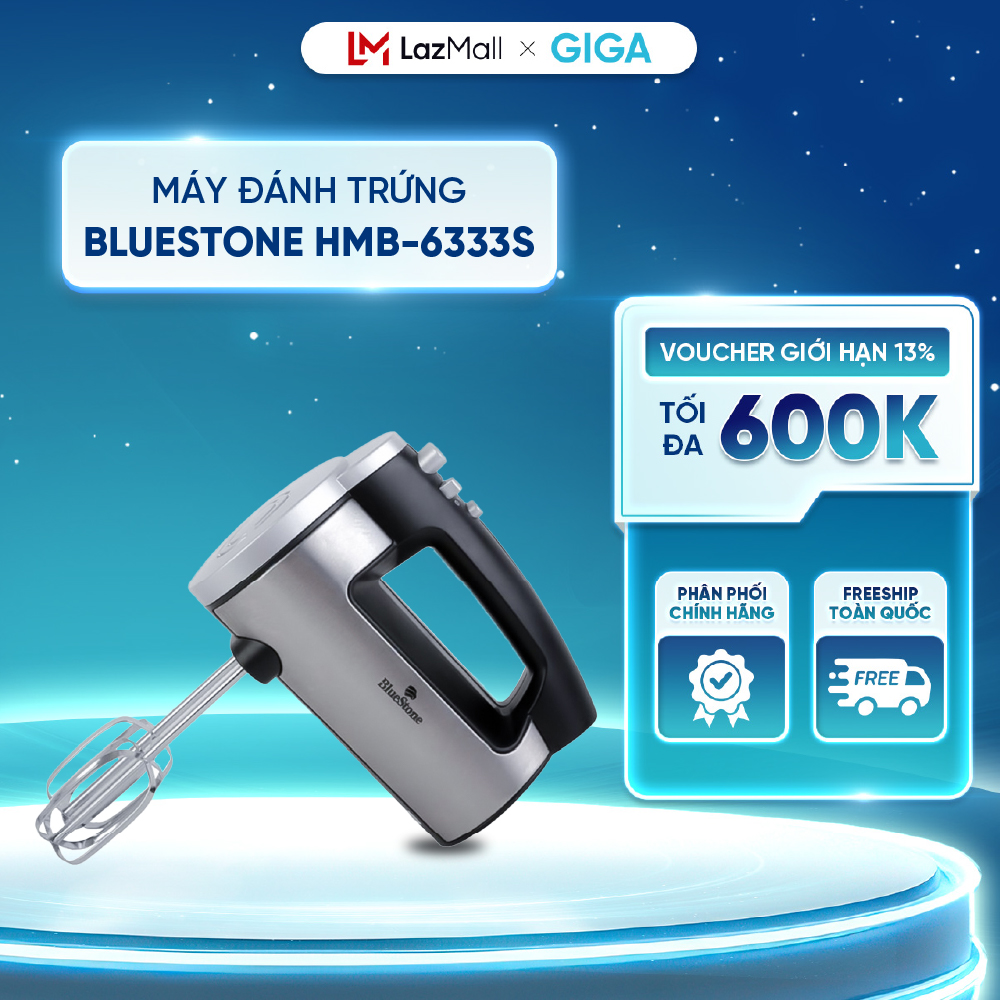 Máy đánh trứng BlueStone HMB-6333S 300W