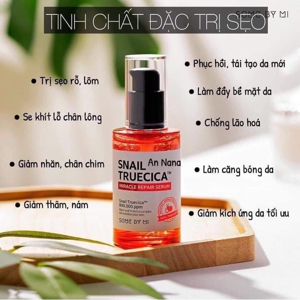 Serum Ốc Sên Snail Loại Bỏ Sẹo Mụn Dưỡng Phục Hồi Cải Thiện Vết Thâm