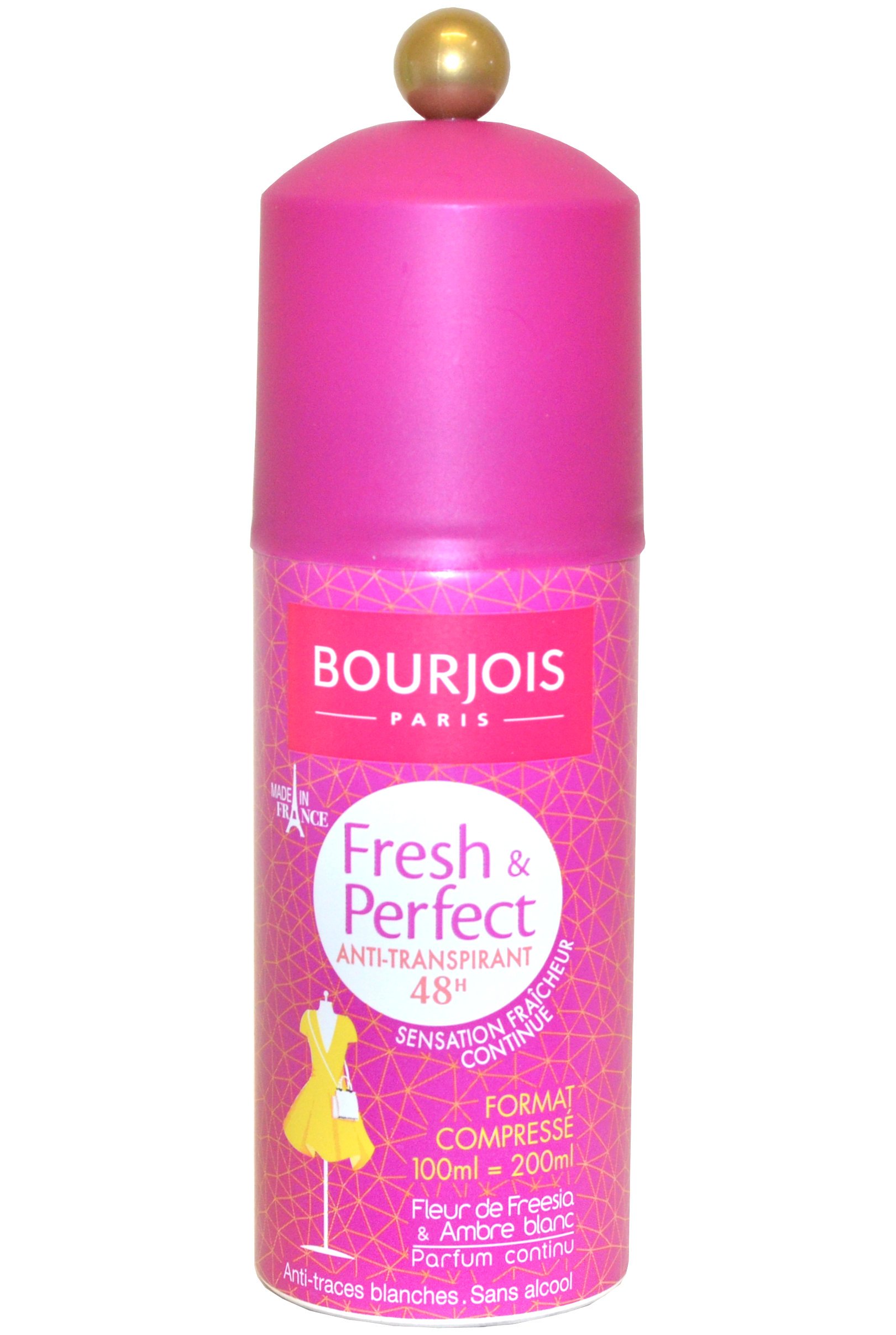 Xịt Khử Mùi Toàn Thân Bourjois Fresh & Perfect 24H (100Ml) - Pháp (Hương Nước Hoa)