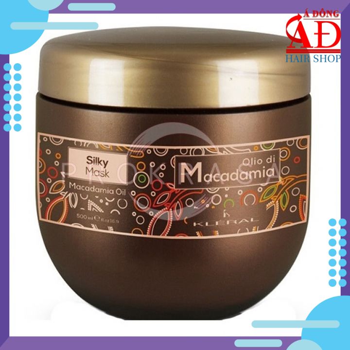 Mặt Nạ Lụa Ủ Tóc Kléral Silk Mask Phục Hồi Siêu Mượt Tóc Italy 500Ml