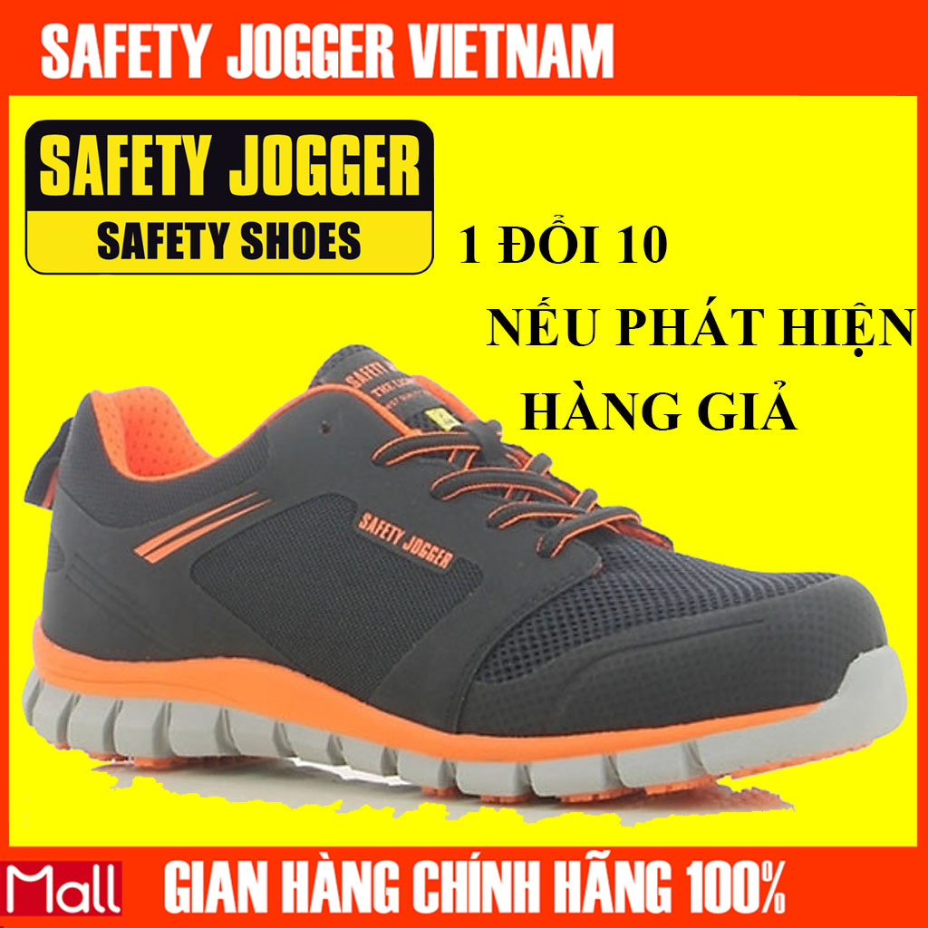 [Hàng Chính Hãng] Giày Bảo Hộ Lao Động Safety Jogger Ligero (Cam)