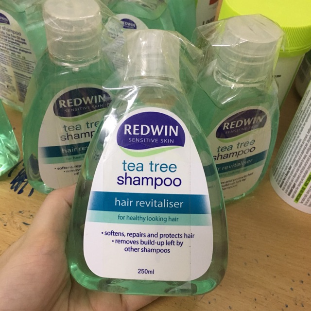 Dầu Gội Trị Gàu Nấm Giảm Nhờn Redwin Tea Tree Shampoo 250Ml