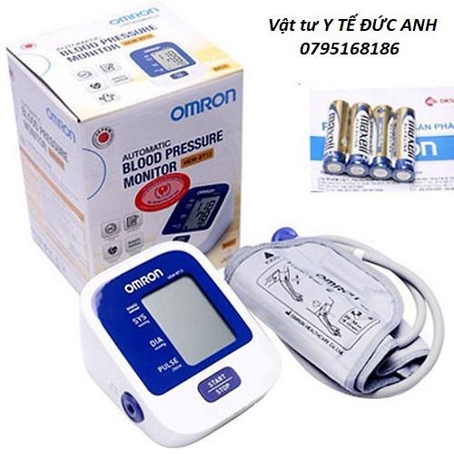 Máy huyết áp OMRON 8712 [Kèm quà tặng MÁY ĐO ĐƯỜNG HUYẾT (CHLB ĐỨC) KIM + QUE thử]