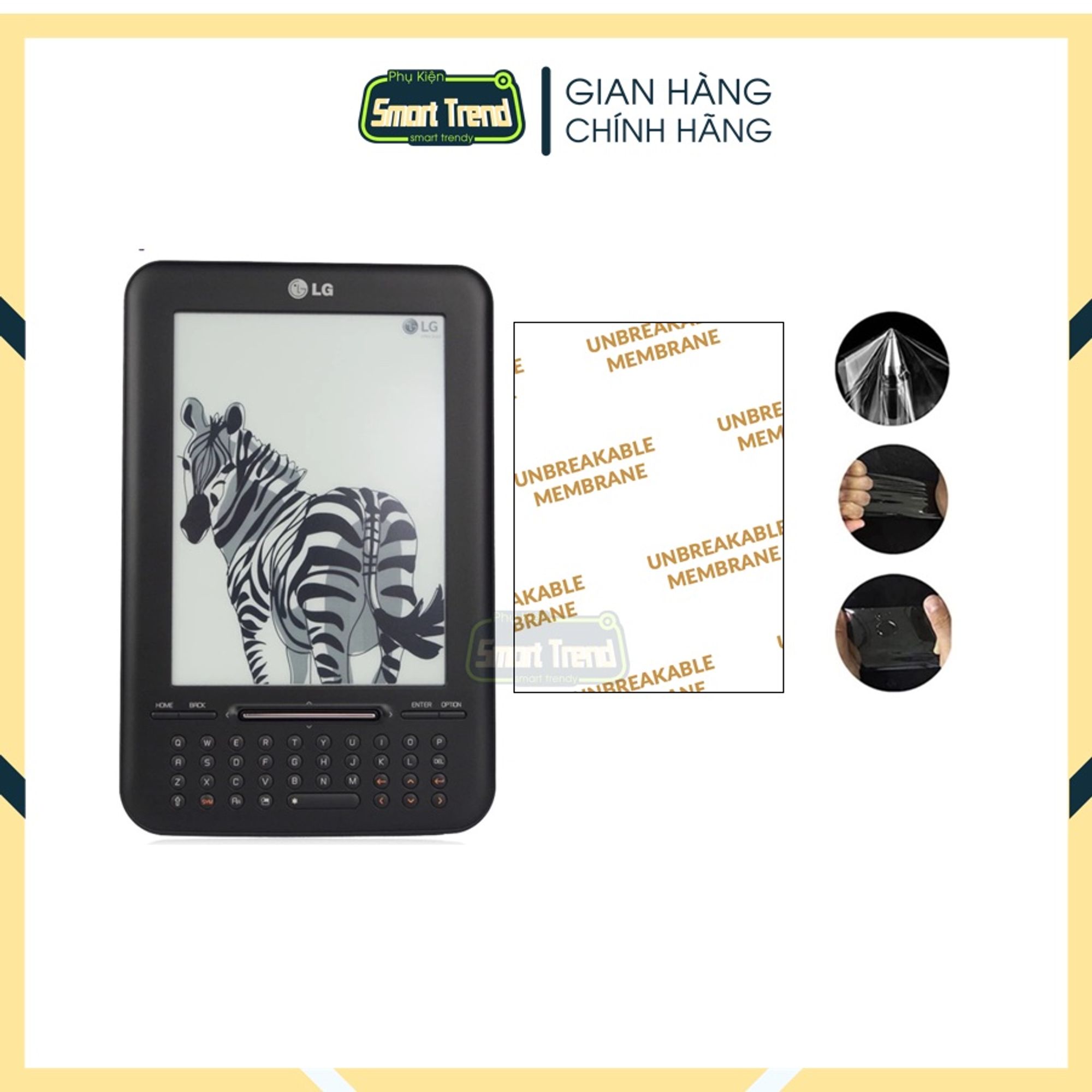 Miếng Dán Bảo Vệ Màn Hình Máy Đọc Sách LG R6020BQ PPF 6 Inches 4 lớp
