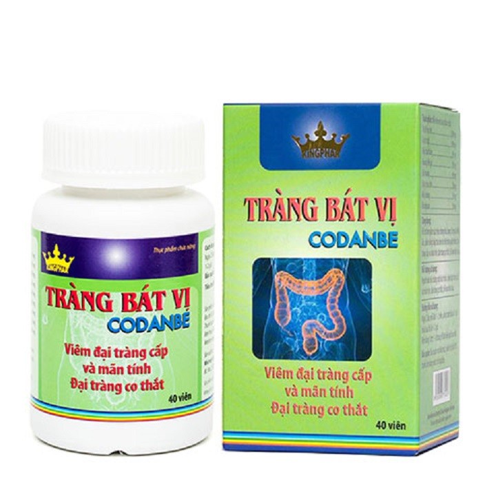 [Hàng chính hãng]COMBO 2 HỘP  Viên Uống Tràng Bát Vị Kingphar -Hỗ trợ  điều trị viêm đại tràng  rối loạn tiêu hóa  co thắt đại tràng – VK1