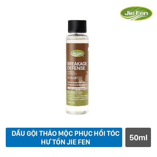 Dầu Gội Thảo Dược Ngăn Ngừa Tóc Gãy Rụng Jie Fen 50Ml