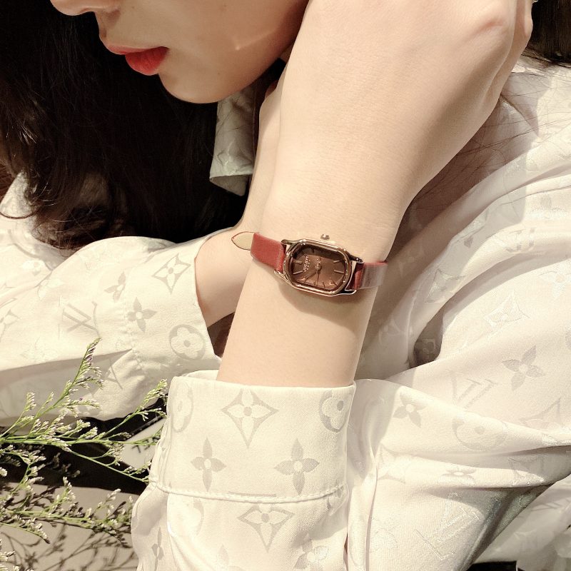 Đồng hồ nữ chính hãng Julius Hàn Quốc JA-1112 dây da sang trọng