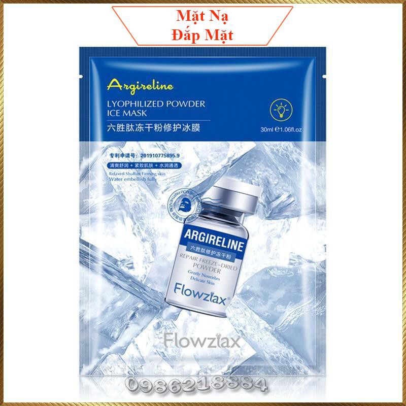 Mặt Nạ Băng Flowztax Argireline Ice Mask Phục Hồi Căng Bóng Thu Nhỏ Lỗ Chân Lông Fam3