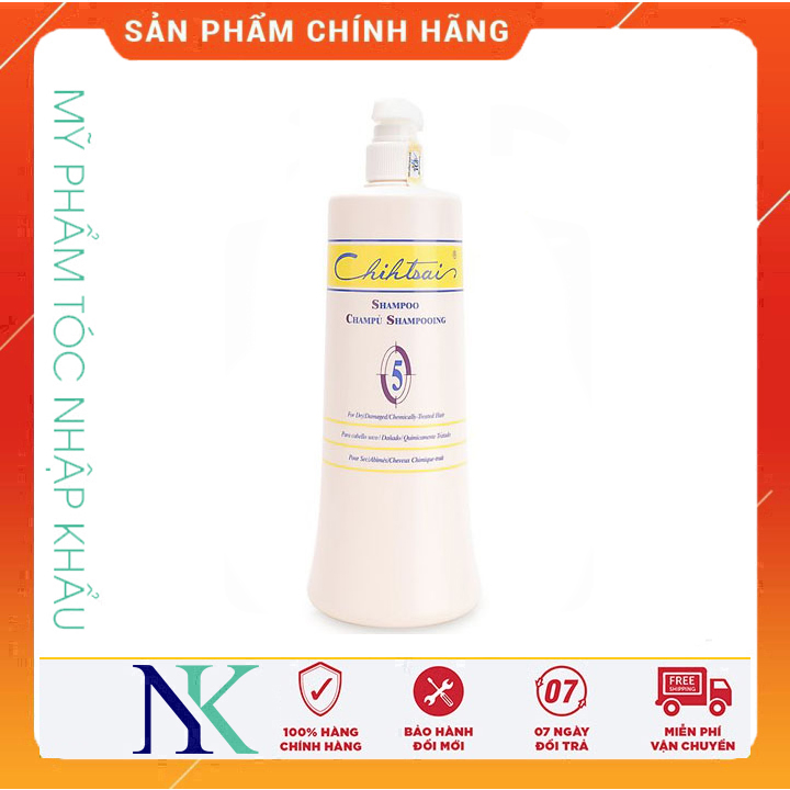 Dầu Gội Phục Hồi Tóc Số 5 Chithsai 1000Ml