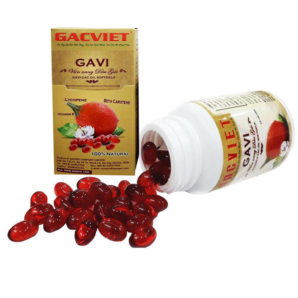 [Hcm]Viên Nang Dầu Gấc - Gavi