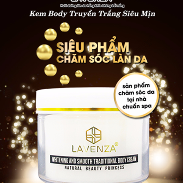 Kem body truyền trắng siêu mịn Behome spa – Lavenza (150ml)