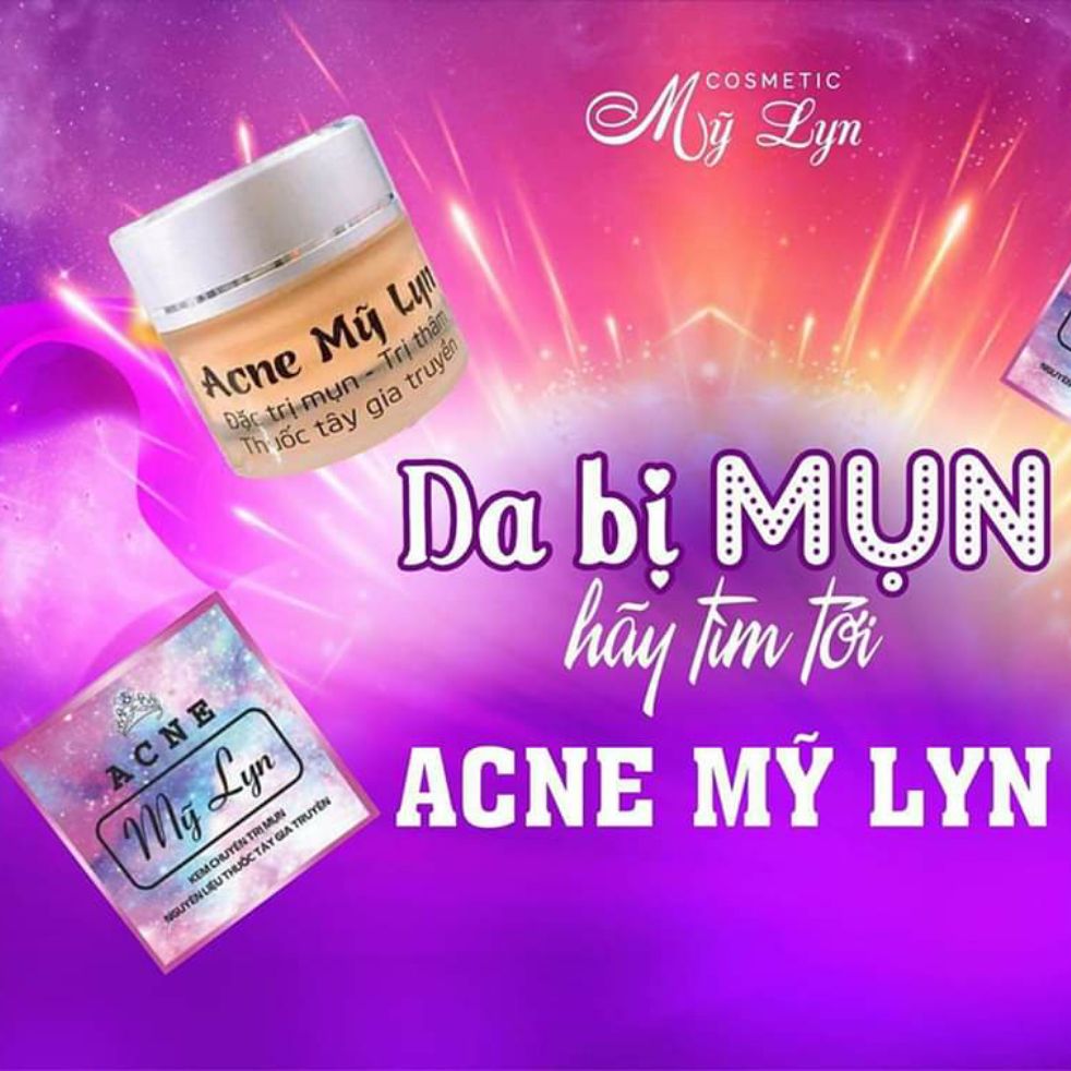 [Hcm]Kem Acne Mỹ Lyn Chính Hãng Hủ Lớn 10G