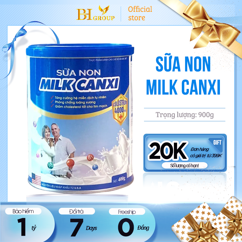 Sữa Non Milk Canxi Hộp 400g -  Món Quà Dinh Dưỡng Diệu Kỳ Giúp Cơ Thể Khỏe Mạnh Đề Kháng Tốt Chống L