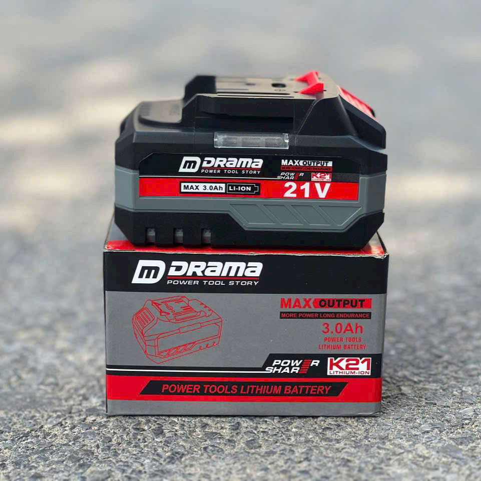Pin Drama 21V Chân Pin Makita Phổ Thông Chuẩn Dung Lượng