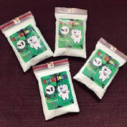 Combo 4 Gói Bột Làm Trắng Răng Baking soda Mix Bạc Hà 50g x 4 Gói