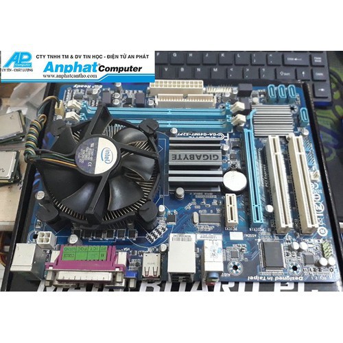 Combo Mainboard Gigabyte G41 Ram 3 + CPU Intel E8400 kèm fan zin - Hàng Cty(Fullbox)