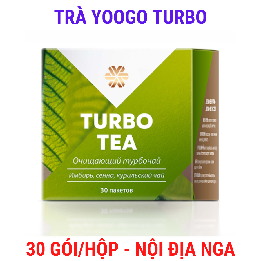 [ Rẻ vô địch ] Trà TURBO ( mẫu mới )-Trà thảo mộc Body T - Cleansing Tea Body Compliment Siberian - 30 túi/hộp