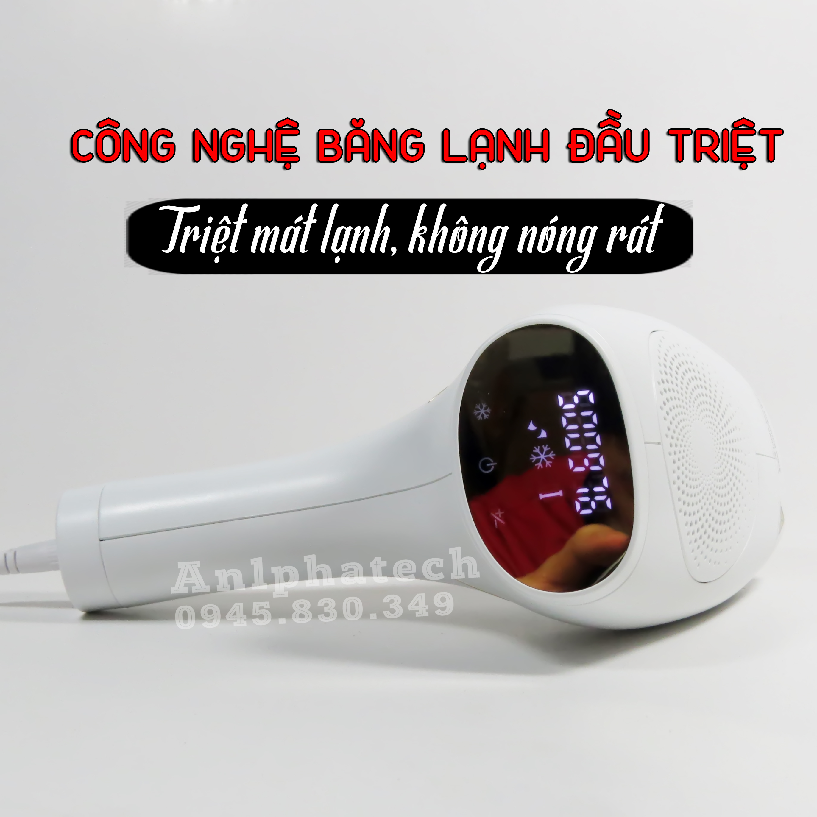 [HCM]Máy Triệt Lông Vĩnh Viễn Công Nghệ Băng Lạnh TH-1001 Thế Hệ Mới