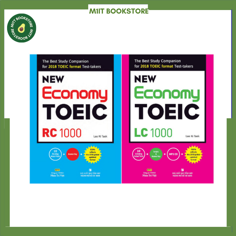 Sách New Economy TOEIC Reading&Listening Tặng kèm file nghe
