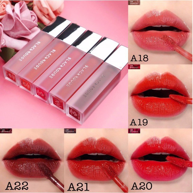 Combo 5 Son V4. Siêu Lì Giúp Mềm Mịn Môi