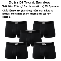 Combo 5 quần lót sịp nam Trunk Bamboo Lenzing Modal Airmesh mềm mại kháng khuẩn khử mùi Coolmate