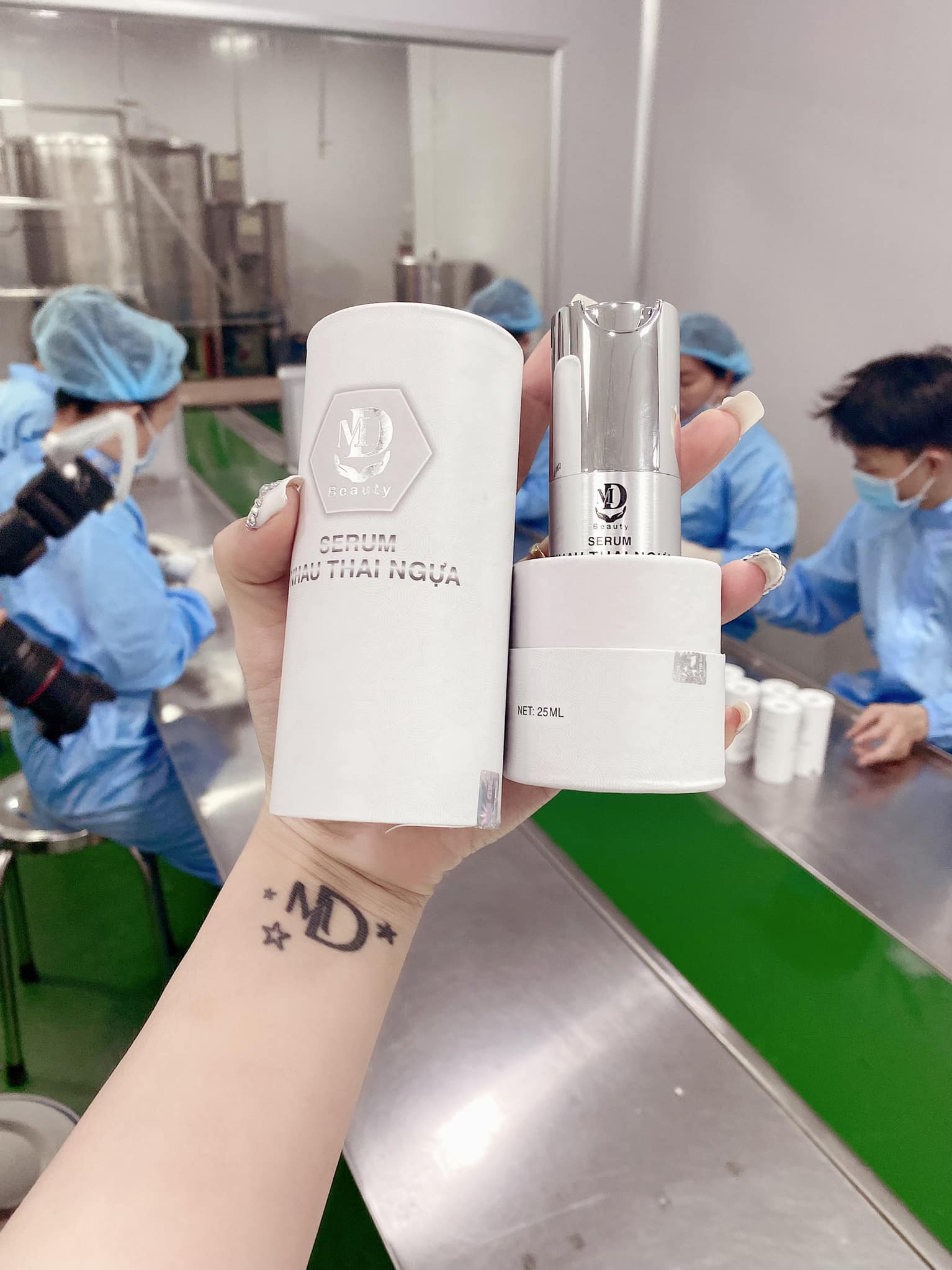 Serum Nhau Thai Ngựa Md Beauty Chính Hãng