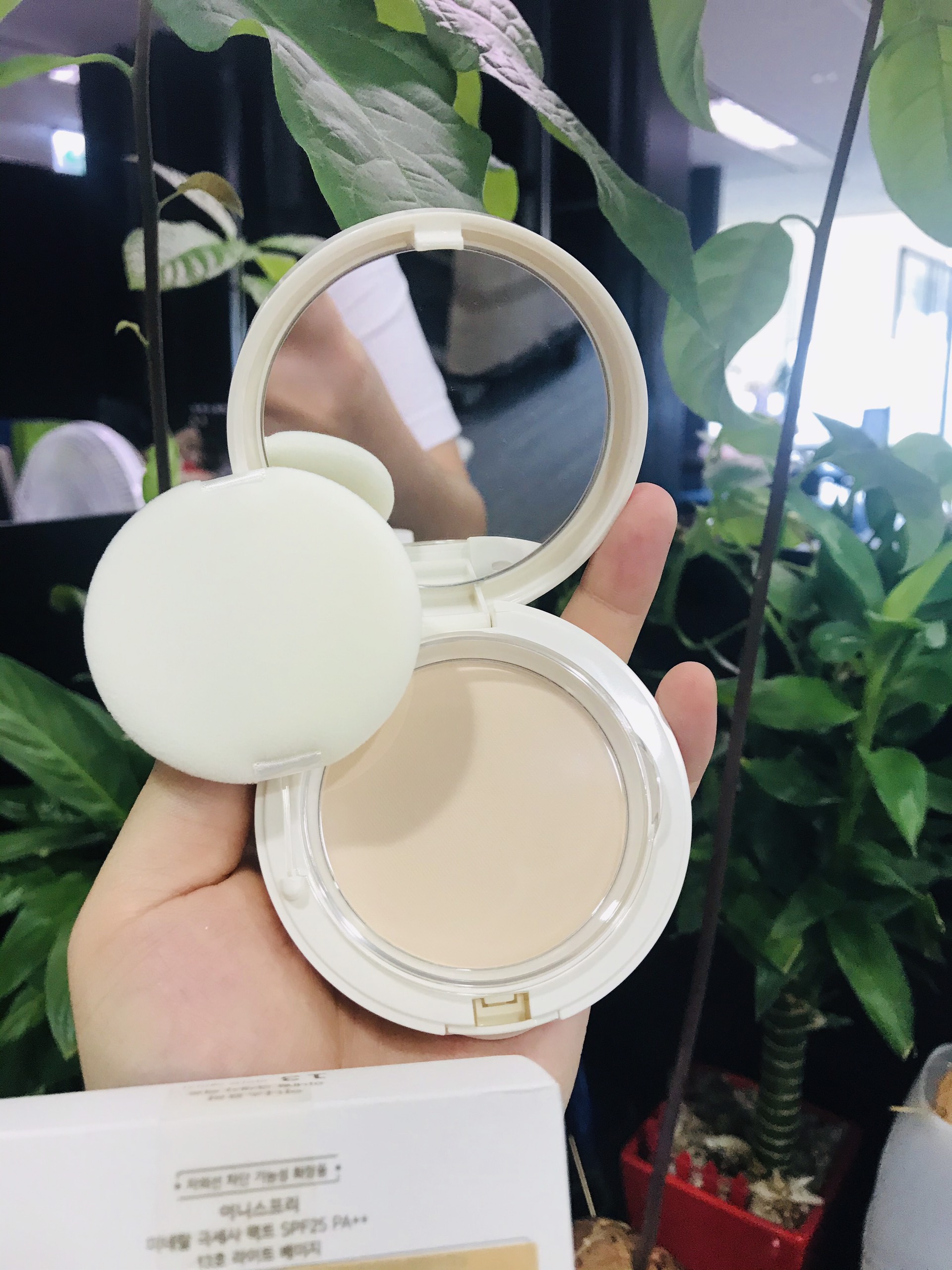 Phấn Phủ Siêu Mịn Innisfree Mineral Ultrafine Pact Spf25/Pa++ Tem Phụ Tiếng Việt Chính Hãng