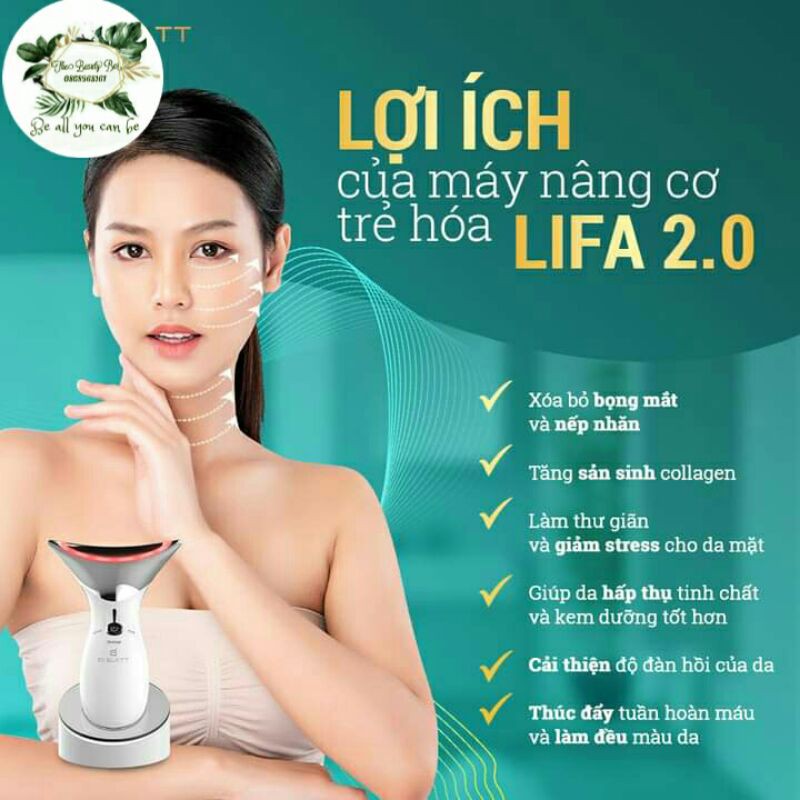 Máy Nâng Cơ Trẻ Hóa Da Dr Glatt Lifa 2.0 Nhập Khẩu Đức Bảo Hành 2 Năm