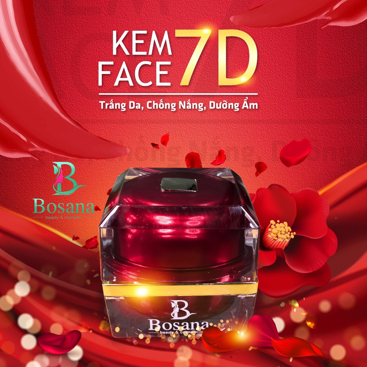 Kem Dưỡng Mặt 7D Bosana