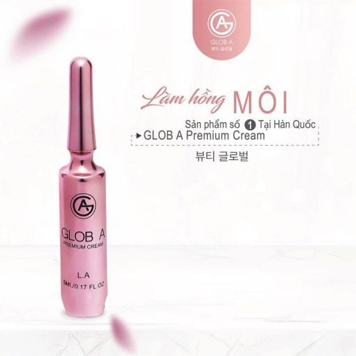 [HCM]Kem làm hồng Glob A Premium Cream nhũ hoa NA vùng kín bikini WA hồng môi LA  sáng nách bẹn khử thâm BA 5ml Hàn Quốc