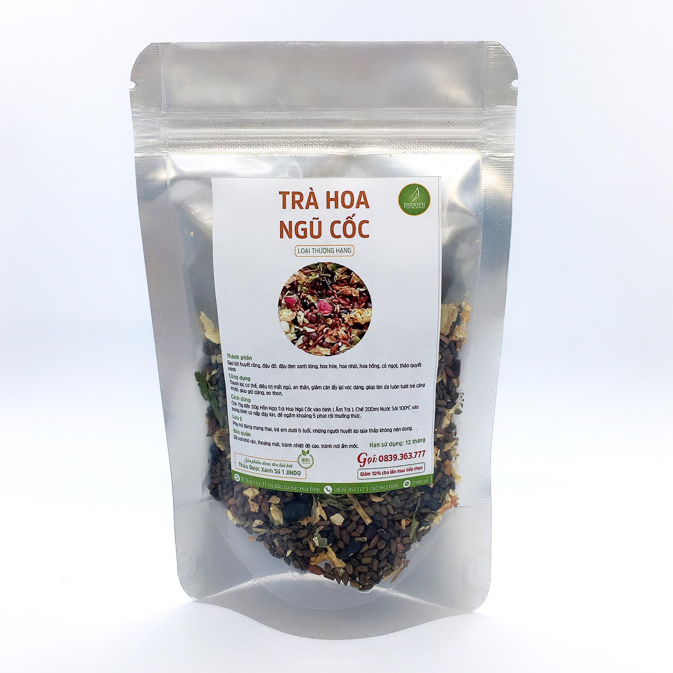 Trà Hoa Ngũ Cốc Loại Thượng Hạng (Gói Dùng Thử 100Gram) Jd170 1