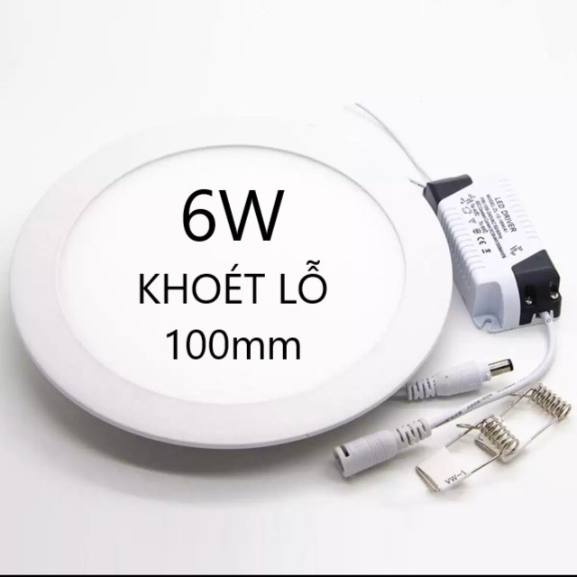 Đèn Led Âm Trần 6W 9W 12W Siêu Mỏng - Bảo Hành 12 Tháng