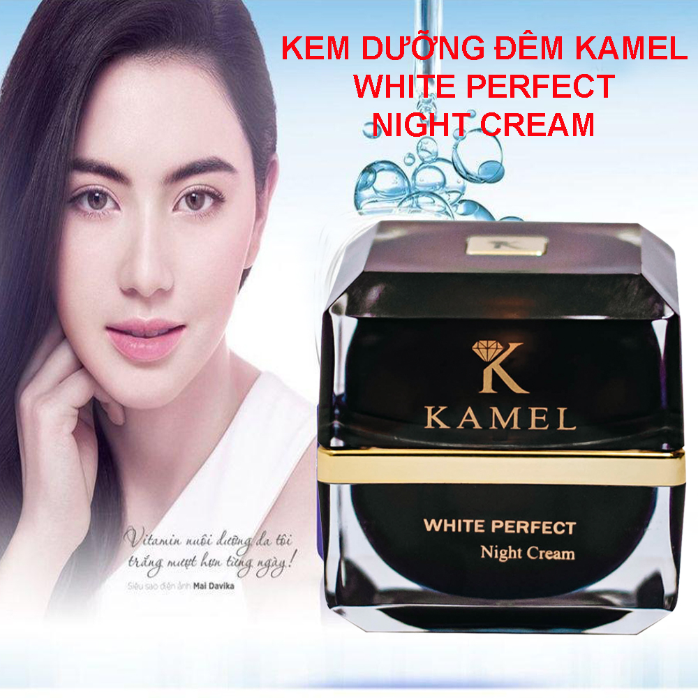 Kem Dưỡng Da Kem Dưỡng Da Ban Đêm Kamel White Perfect Night Cream Chứa Vitamin E Giúp Da Chống Lại Sự Lão Hóa Cấp Ẩm Sâu Và Làm Trắng Da Vô Cùng Hiệu Quả